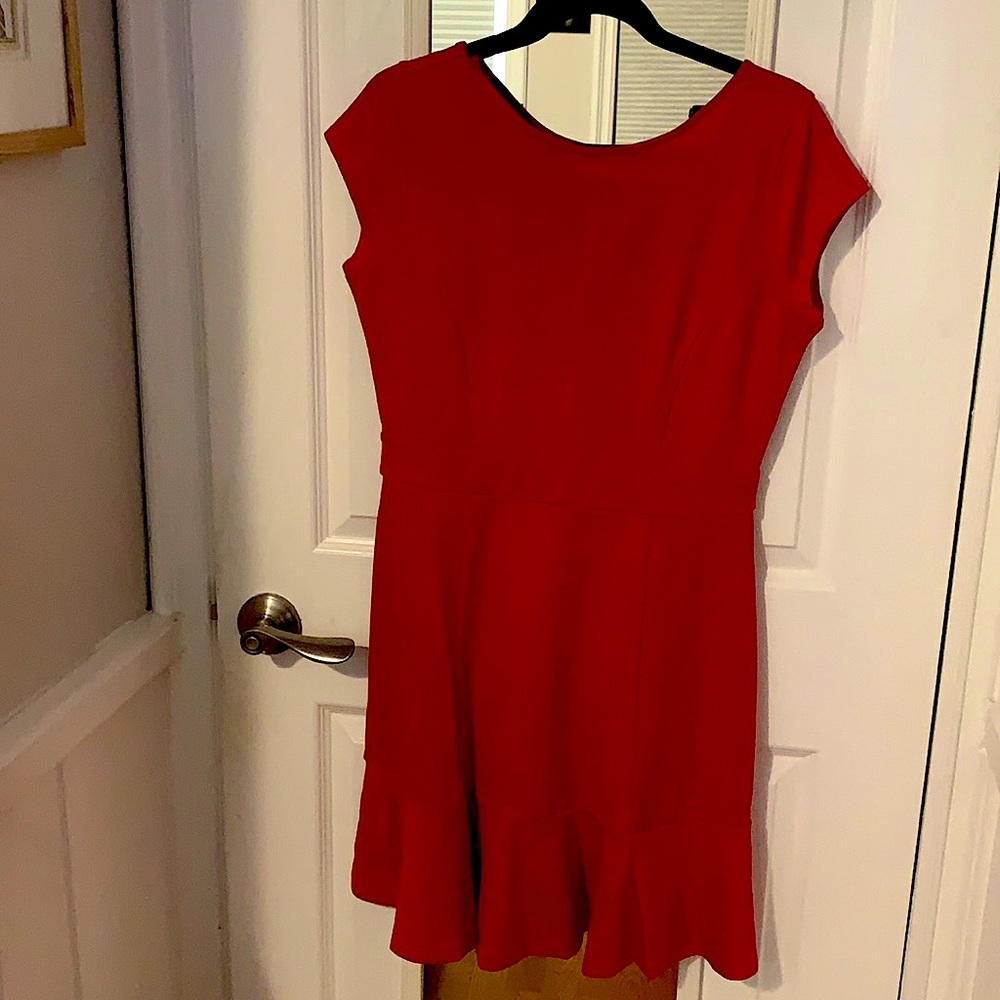 NEW Perfect little red dress from the Loft